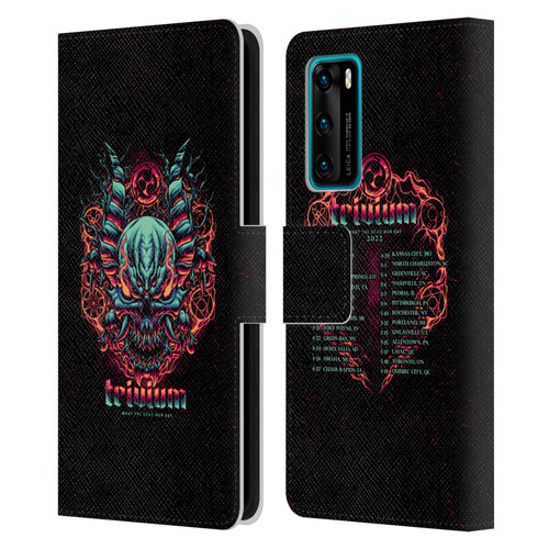 Trivium Graphics What The Dead Men Say Leather Book Wallet Case Cover For Huawei P40 5G