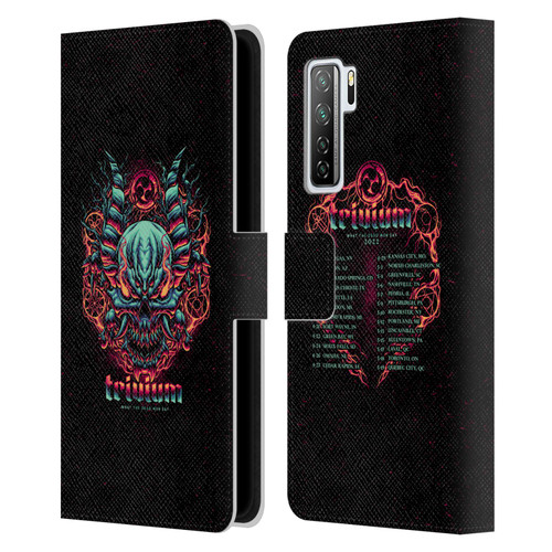 Trivium Graphics What The Dead Men Say Leather Book Wallet Case Cover For Huawei Nova 7 SE/P40 Lite 5G