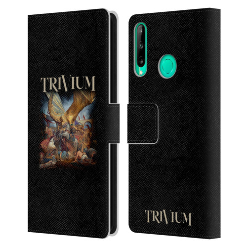 Trivium Graphics In The Court Of The Dragon Leather Book Wallet Case Cover For Huawei P40 lite E