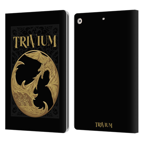 Trivium Graphics The Phalanx Leather Book Wallet Case Cover For Apple iPad 10.2 2019/2020/2021