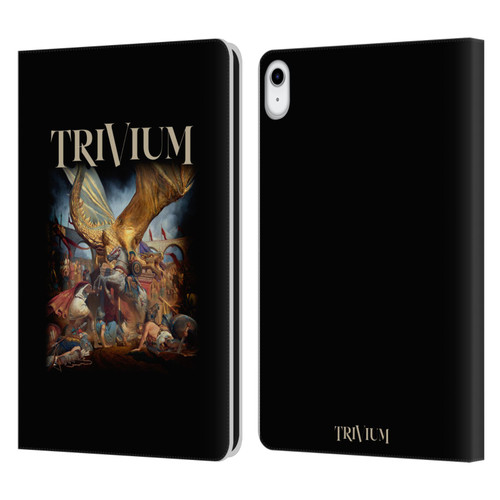 Trivium Graphics In The Court Of The Dragon Leather Book Wallet Case Cover For Apple iPad 10.9 (2022)