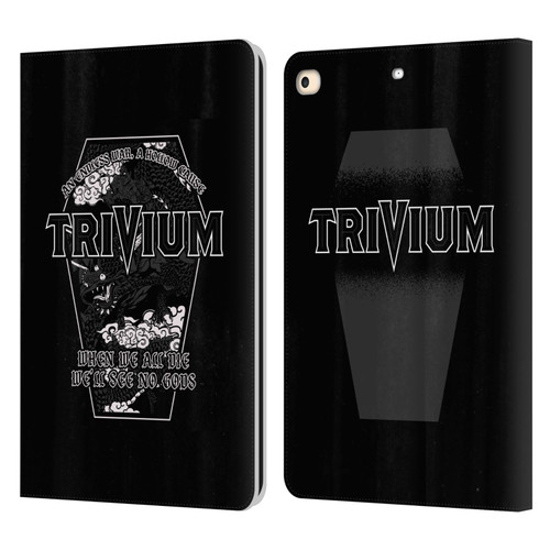 Trivium Graphics No Gods Leather Book Wallet Case Cover For Apple iPad 9.7 2017 / iPad 9.7 2018