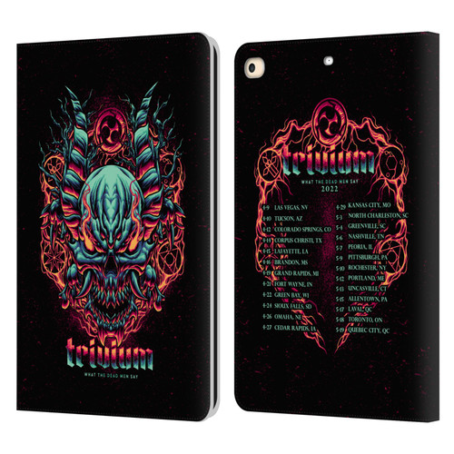 Trivium Graphics What The Dead Men Say Leather Book Wallet Case Cover For Apple iPad 9.7 2017 / iPad 9.7 2018