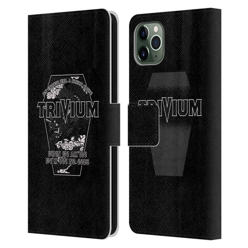 Trivium Graphics No Gods Leather Book Wallet Case Cover For Apple iPhone 11 Pro Max