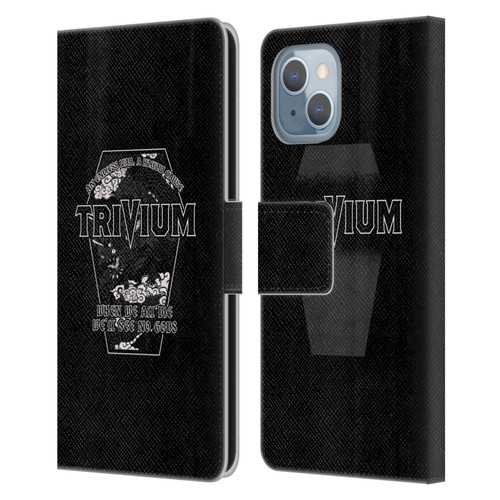 Trivium Graphics No Gods Leather Book Wallet Case Cover For Apple iPhone 14
