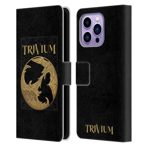 Trivium Graphics The Phalanx Leather Book Wallet Case Cover For Apple iPhone 14 Pro Max