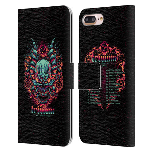 Trivium Graphics What The Dead Men Say Leather Book Wallet Case Cover For Apple iPhone 7 Plus / iPhone 8 Plus