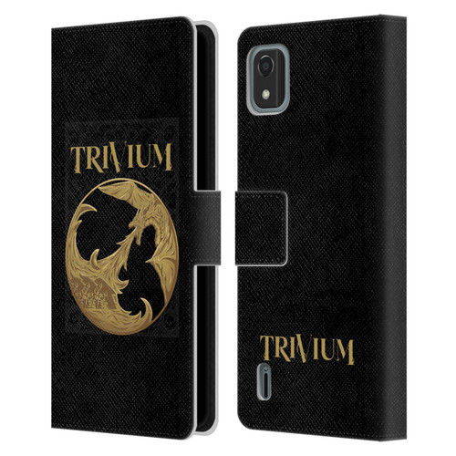 Trivium Graphics The Phalanx Leather Book Wallet Case Cover For Nokia C2 2nd Edition