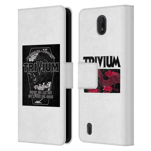 Trivium Graphics Double Dragons Leather Book Wallet Case Cover For Nokia C01 Plus/C1 2nd Edition