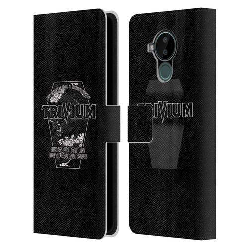 Trivium Graphics No Gods Leather Book Wallet Case Cover For Nokia C30