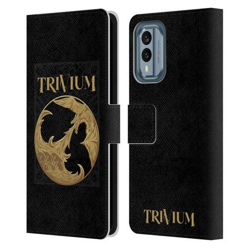 Trivium Graphics The Phalanx Leather Book Wallet Case Cover For Nokia X30
