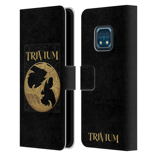 Trivium Graphics The Phalanx Leather Book Wallet Case Cover For Nokia XR20