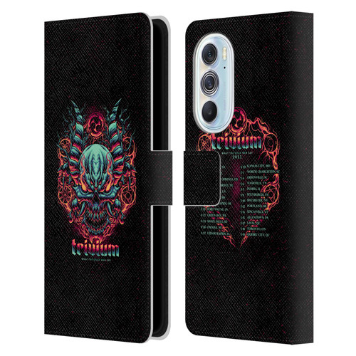 Trivium Graphics What The Dead Men Say Leather Book Wallet Case Cover For Motorola Edge X30