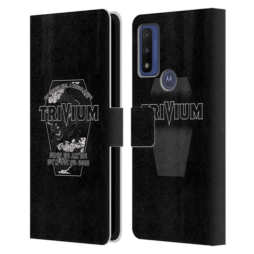 Trivium Graphics No Gods Leather Book Wallet Case Cover For Motorola G Pure