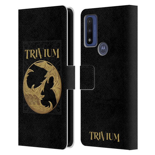 Trivium Graphics The Phalanx Leather Book Wallet Case Cover For Motorola G Pure