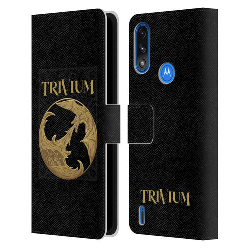 Trivium Graphics The Phalanx Leather Book Wallet Case Cover For Motorola Moto E7 Power / Moto E7i Power