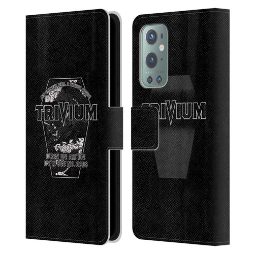 Trivium Graphics No Gods Leather Book Wallet Case Cover For OnePlus 9