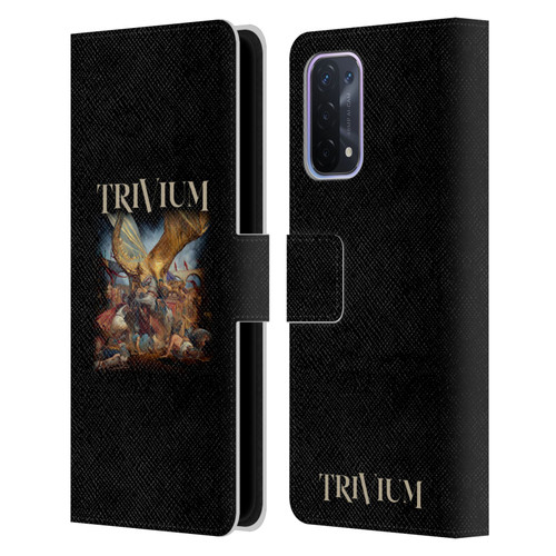 Trivium Graphics In The Court Of The Dragon Leather Book Wallet Case Cover For OPPO A54 5G