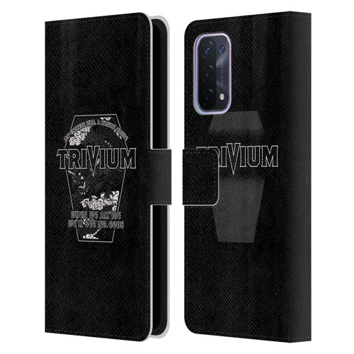 Trivium Graphics No Gods Leather Book Wallet Case Cover For OPPO A54 5G