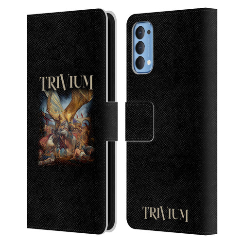 Trivium Graphics In The Court Of The Dragon Leather Book Wallet Case Cover For OPPO Reno 4 5G