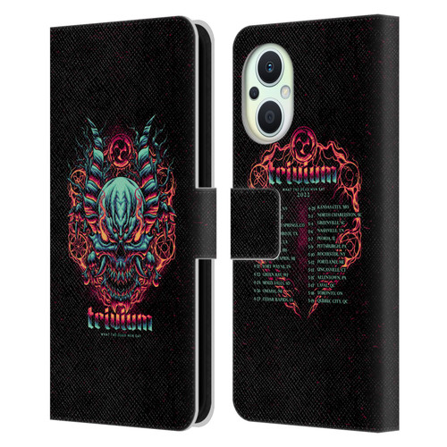 Trivium Graphics What The Dead Men Say Leather Book Wallet Case Cover For OPPO Reno8 Lite