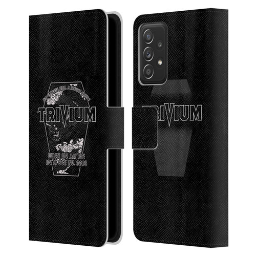 Trivium Graphics No Gods Leather Book Wallet Case Cover For Samsung Galaxy A52 / A52s / 5G (2021)