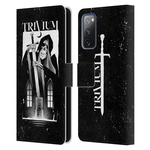 Trivium Graphics Skeleton Sword Leather Book Wallet Case Cover For Samsung Galaxy S20 FE / 5G