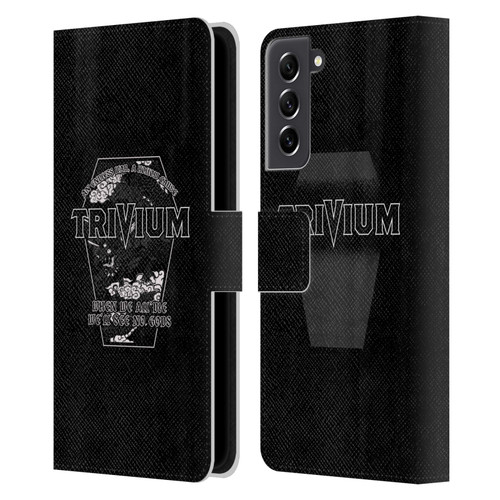Trivium Graphics No Gods Leather Book Wallet Case Cover For Samsung Galaxy S21 FE 5G