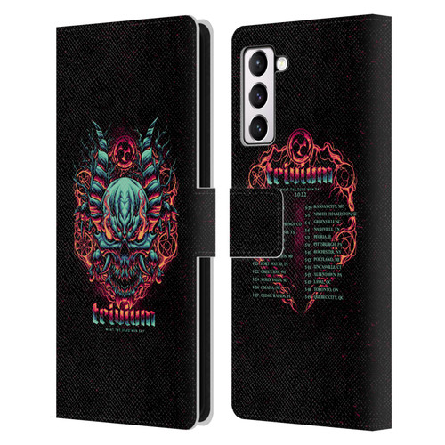 Trivium Graphics What The Dead Men Say Leather Book Wallet Case Cover For Samsung Galaxy S21+ 5G