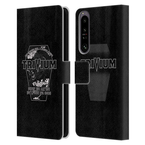 Trivium Graphics No Gods Leather Book Wallet Case Cover For Sony Xperia 1 IV