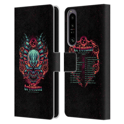 Trivium Graphics What The Dead Men Say Leather Book Wallet Case Cover For Sony Xperia 1 IV