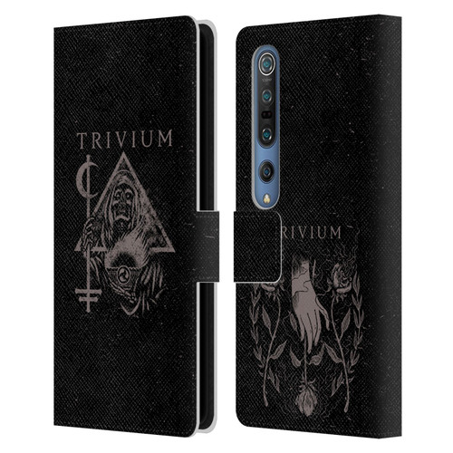 Trivium Graphics Reaper Triangle Leather Book Wallet Case Cover For Xiaomi Mi 10 5G / Mi 10 Pro 5G