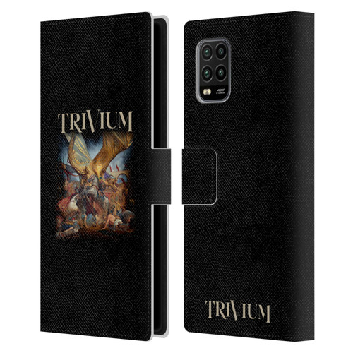 Trivium Graphics In The Court Of The Dragon Leather Book Wallet Case Cover For Xiaomi Mi 10 Lite 5G