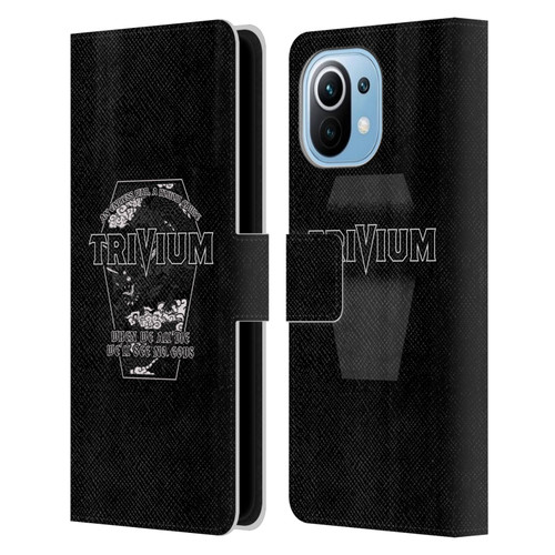 Trivium Graphics No Gods Leather Book Wallet Case Cover For Xiaomi Mi 11