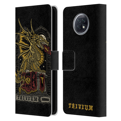 Trivium Graphics Big Dragon Leather Book Wallet Case Cover For Xiaomi Redmi Note 9T 5G