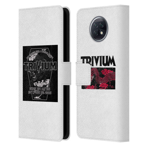 Trivium Graphics Double Dragons Leather Book Wallet Case Cover For Xiaomi Redmi Note 9T 5G