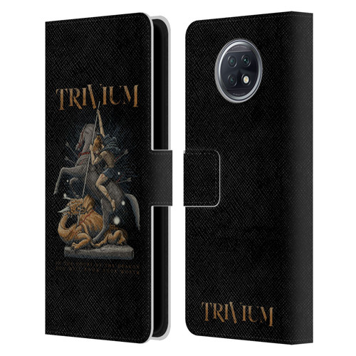 Trivium Graphics Dragon Slayer Leather Book Wallet Case Cover For Xiaomi Redmi Note 9T 5G