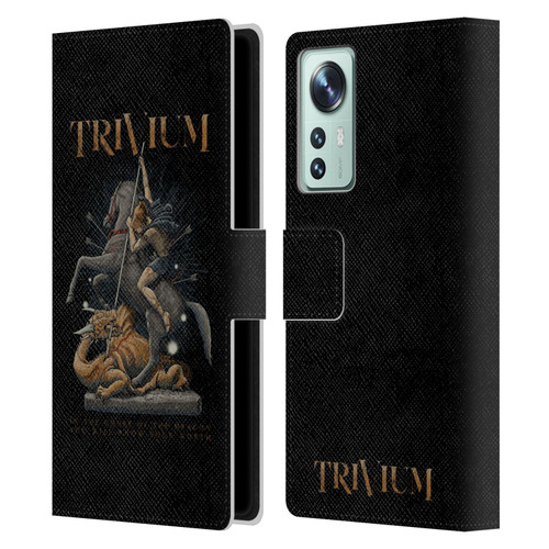 Trivium Graphics Dragon Slayer Leather Book Wallet Case Cover For Xiaomi 12