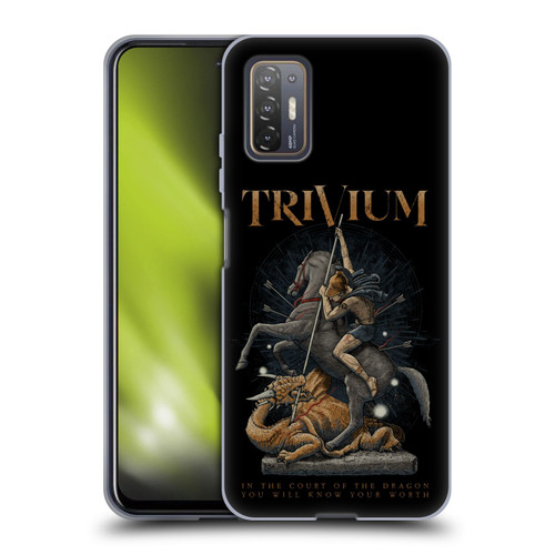 Trivium Graphics Dragon Slayer Soft Gel Case for HTC Desire 21 Pro 5G