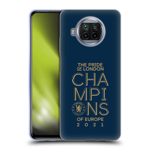Chelsea Football Club 2021 Champions The Pride Of London Soft Gel Case for Xiaomi Mi 10T Lite 5G