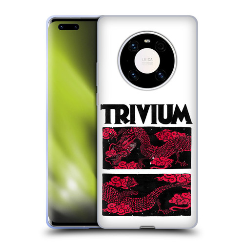 Trivium Graphics Double Dragons Soft Gel Case for Huawei Mate 40 Pro 5G
