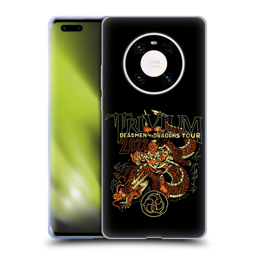 Trivium Graphics Deadmen And Dragons Soft Gel Case for Huawei Mate 40 Pro 5G