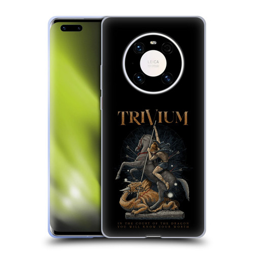 Trivium Graphics Dragon Slayer Soft Gel Case for Huawei Mate 40 Pro 5G