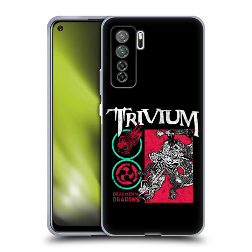 Trivium Graphics Deadmen And Dragons Date Soft Gel Case for Huawei Nova 7 SE/P40 Lite 5G