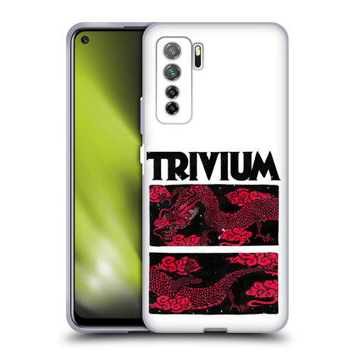 Trivium Graphics Double Dragons Soft Gel Case for Huawei Nova 7 SE/P40 Lite 5G