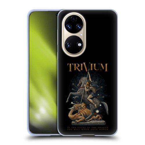 Trivium Graphics Dragon Slayer Soft Gel Case for Huawei P50