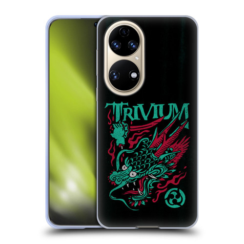 Trivium Graphics Screaming Dragon Soft Gel Case for Huawei P50