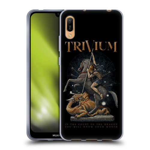 Trivium Graphics Dragon Slayer Soft Gel Case for Huawei Y6 Pro (2019)