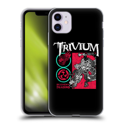 Trivium Graphics Deadmen And Dragons Date Soft Gel Case for Apple iPhone 11