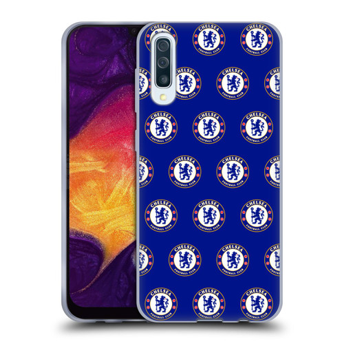 Chelsea Football Club Crest Pattern Soft Gel Case for Samsung Galaxy A50/A30s (2019)